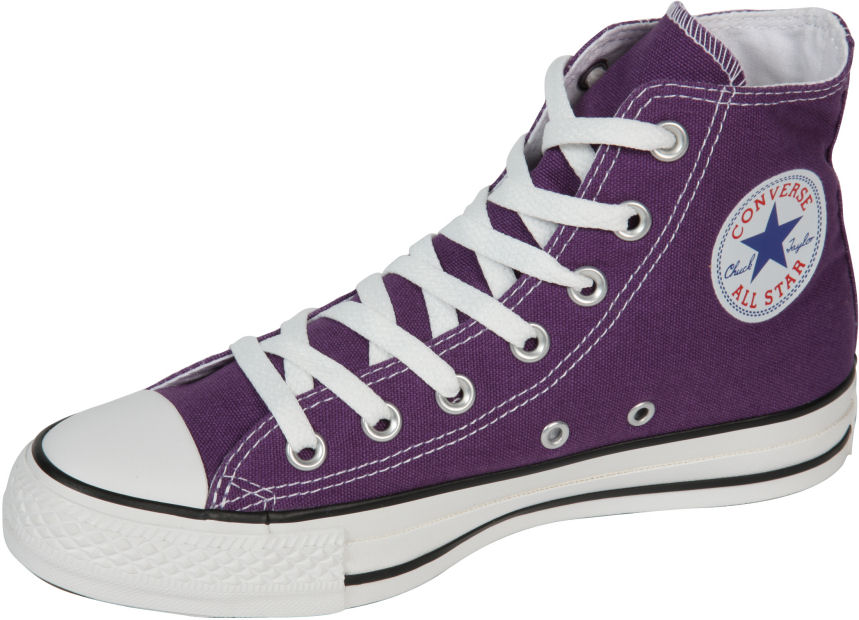purple converse womens size 7